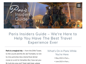 'parisinsidersguide.com' screenshot