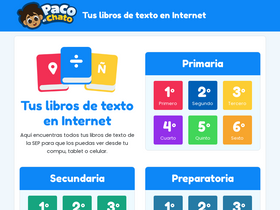 'pacoelchato.org' screenshot
