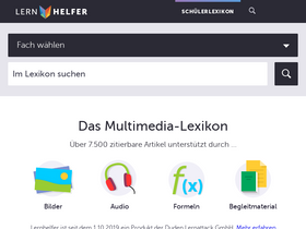 'lernhelfer.de' screenshot