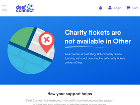 'deaflottery.com.au' screenshot