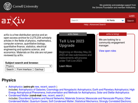 'arxiv.org' screenshot