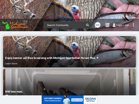 'michigan-sportsman.com' screenshot