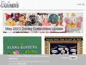 'vegalleries.com' screenshot