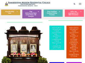 'rkmrc.in' screenshot