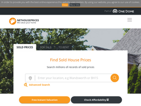 'nethouseprices.com' screenshot