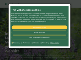 'lovethegarden.com' screenshot