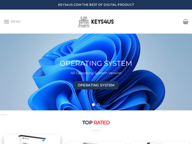'keys4us.com' screenshot