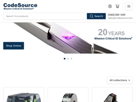 codesource.com homepage screenshot