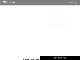 'yuniquemedical.com' screenshot