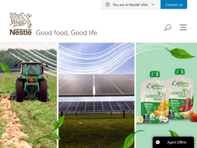 'nestleusa.com' screenshot