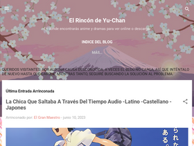 'elrincondegabriellayu.blogspot.com' screenshot