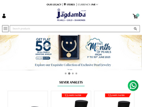 'jpearls.com' screenshot