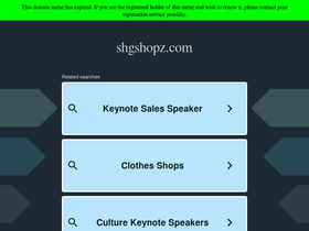 shgshopz.com