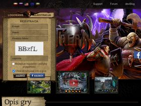 'taern.pl' screenshot