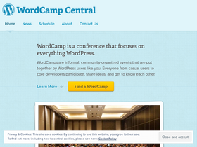 'wordcamp.org' screenshot