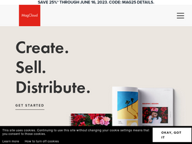 'magcloud.com' screenshot