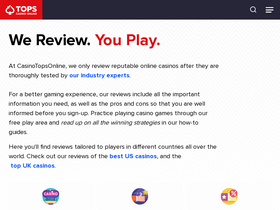 'casinotopsonline.com' screenshot