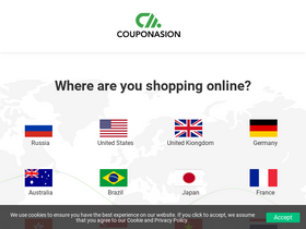 'couponasion.com' screenshot