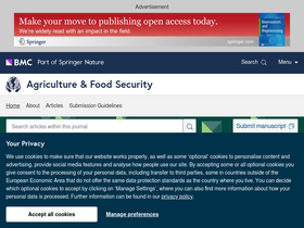 agricultureandfoodsecurity.biomedcentral.com
