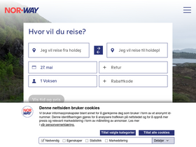'nor-way.no' screenshot