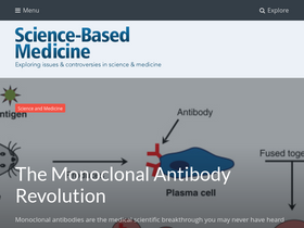 'sciencebasedmedicine.org' screenshot