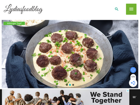 'lydiasfoodblog.de' screenshot
