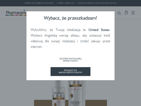 'pharmaceris.com' screenshot
