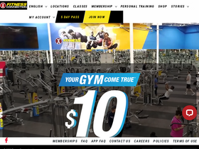 'fitnessconnection.com' screenshot