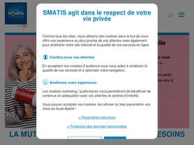 'wp-prod.smatis.fr' screenshot