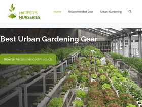 'harpersnurseries.com' screenshot