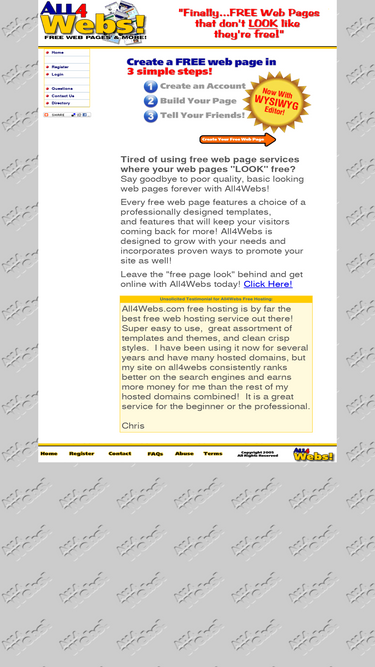 all4webs.com