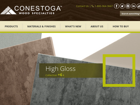 'conestogawood.com' screenshot