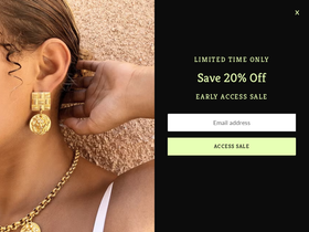 Amfi Jewelry website screenshot