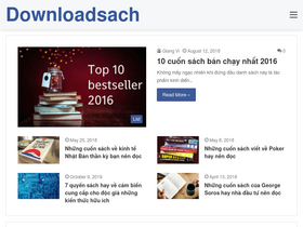 'downloadsach.com' screenshot
