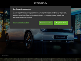 'honda.es' screenshot