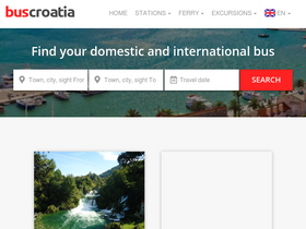 'buscroatia.com' screenshot