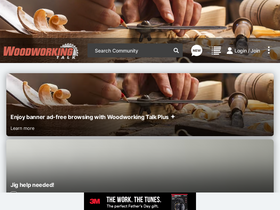 'woodworkingtalk.com' screenshot