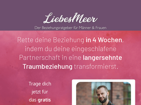 'liebesmeer.de' screenshot