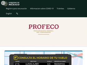'profeco.gob.mx' screenshot