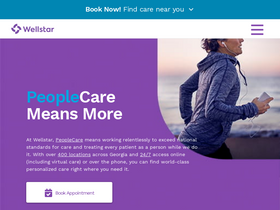 'wellstar.org' screenshot