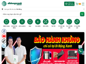 'didongxanh.com.vn' screenshot