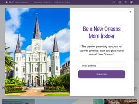 'neworleansmom.com' screenshot