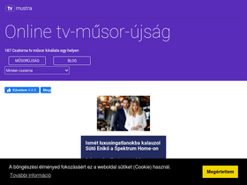 'tvmustra.hu' screenshot