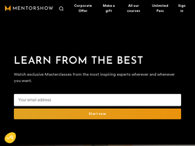 'mentorshow.com' screenshot