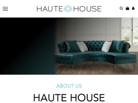 'hautehousehome.com' screenshot