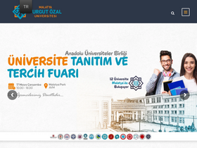 'mdbf.ozal.edu.tr' screenshot