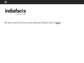 'indiafacts.org' screenshot