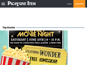 'picayuneitem.com' screenshot