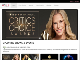 'oslaproductions.com' screenshot