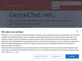 'gentechat.net' screenshot